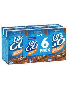 Sanitarium Chocolate Ice Up and Go Liquid Breakfast 6 Pack 250ml x 1